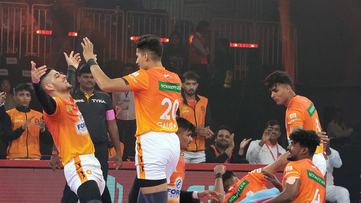 PKL 2023 Points Table Puneri Paltan on top after Chennai leg of Pro Kabaddi League season 10